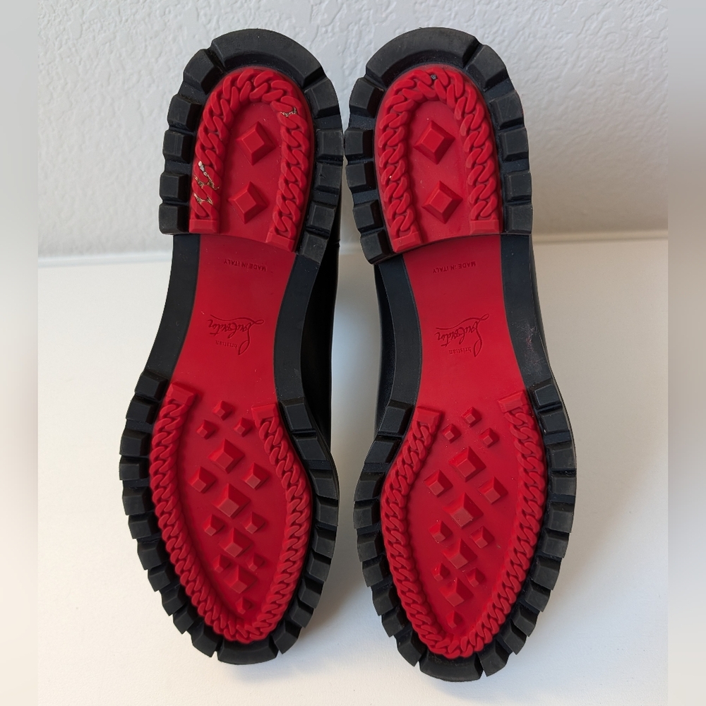Christian Louboutin Men's "Motok Chelsea" Boots - Size 43 - Picture 3 of 4